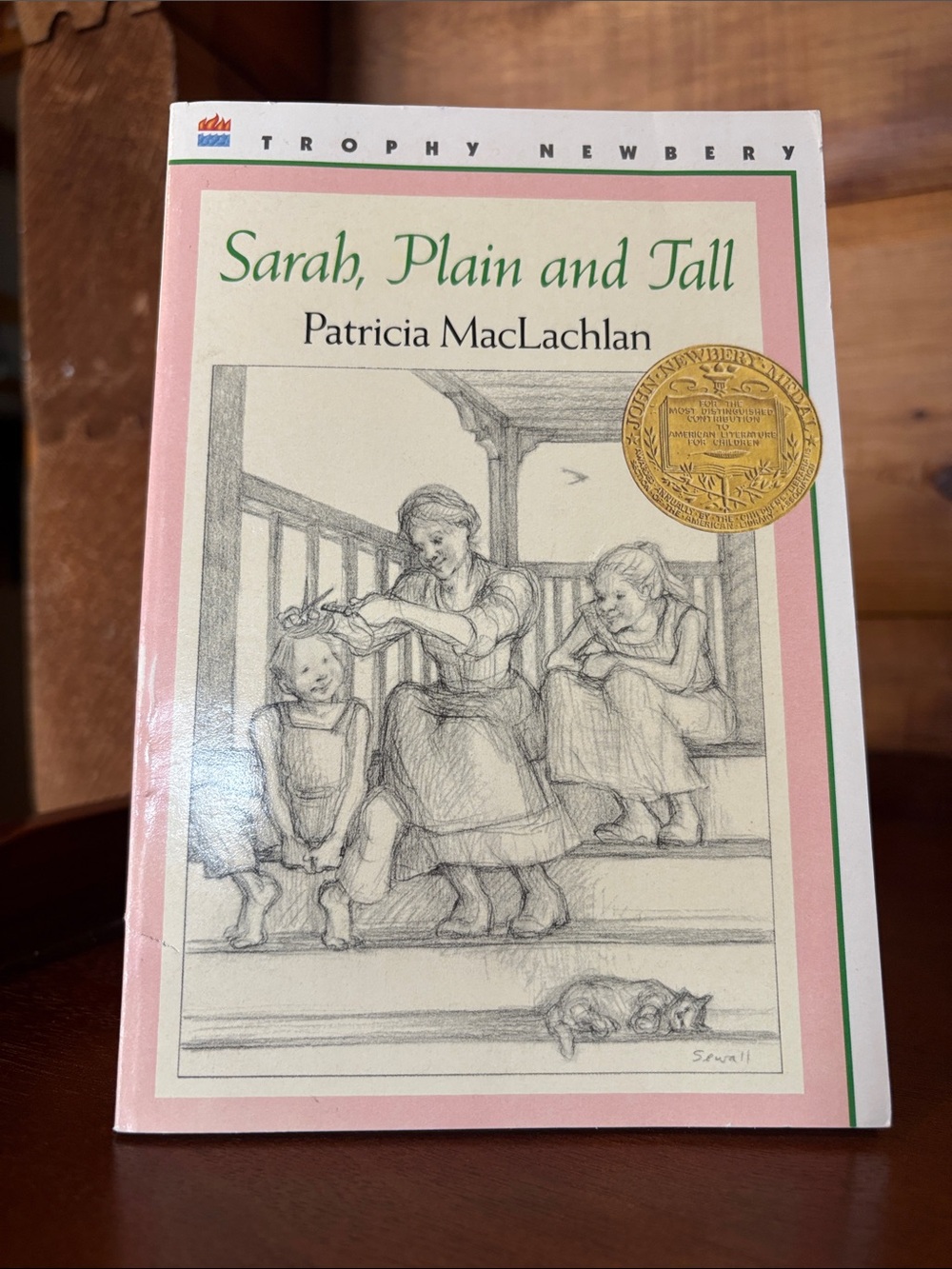 Sarah, Plain and Tall by Patricia MacLachlan,  HarperTrophy / Charlotte Zolotow